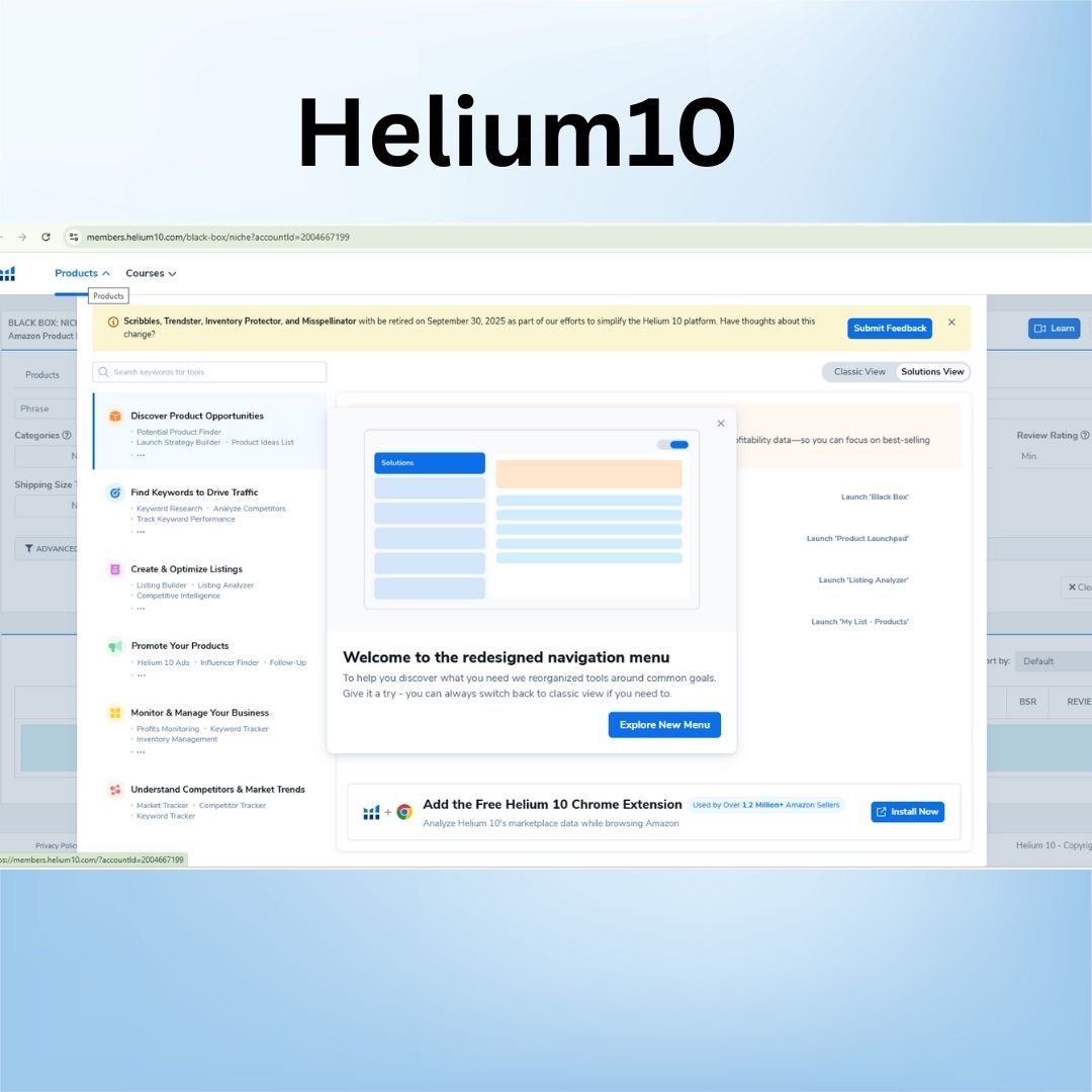 Helium10 (Diamond Plan)